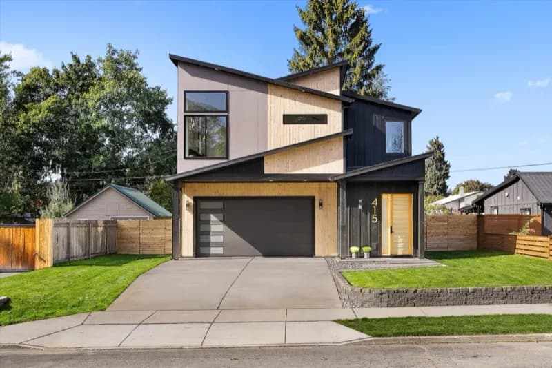 Contemporary two-story new build